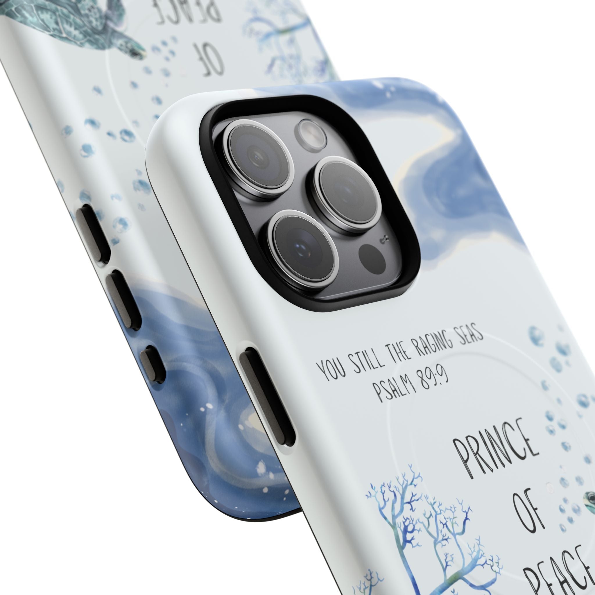 Prince of Peace Phone Case — "You Still the Raging Seas" Christian Magnetic Tough Case
