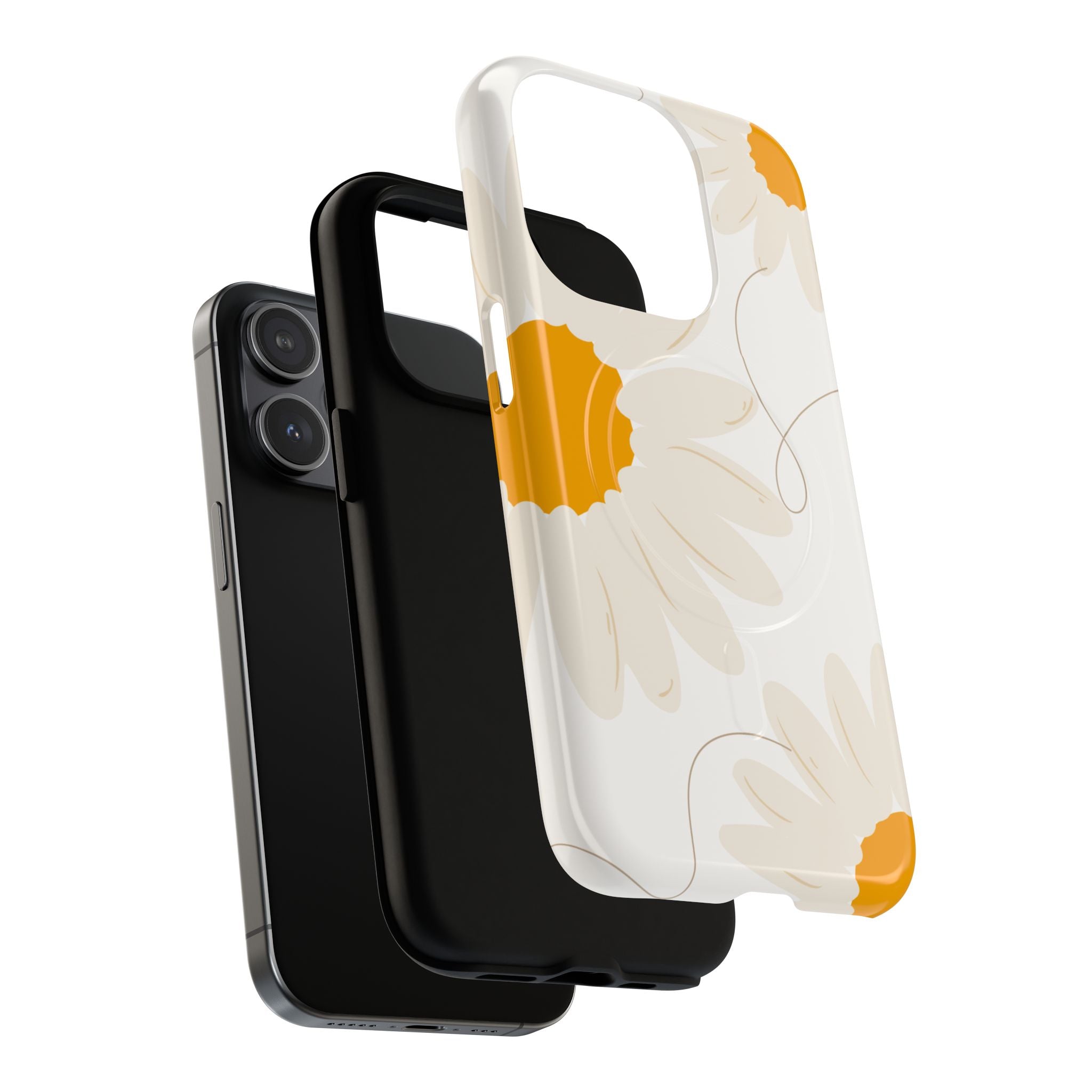 Daisy Floral Tough Magnetic Phone Case