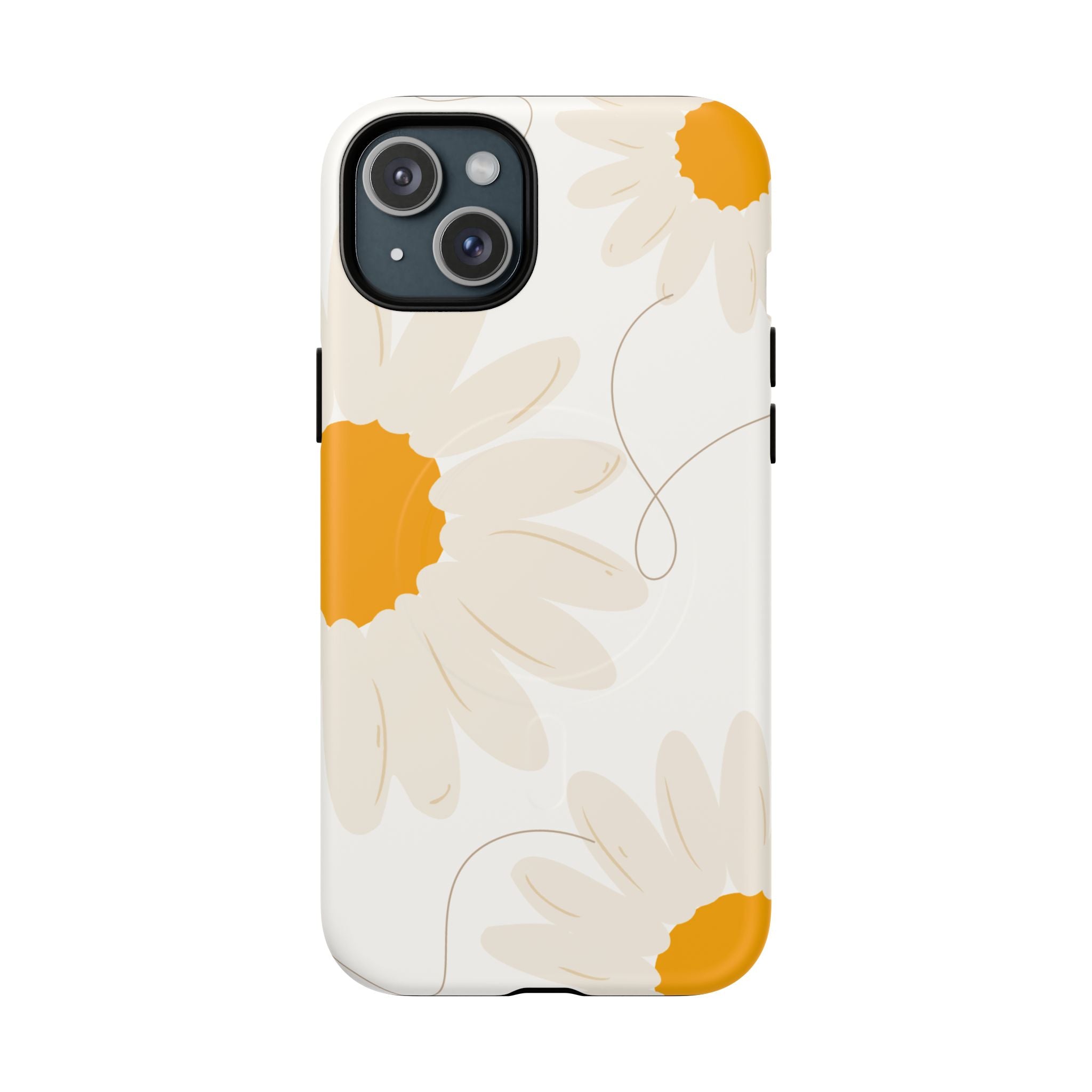 Daisy Floral Tough Magnetic Phone Case