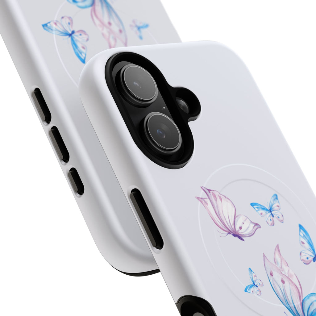 MagSafe Phone Case — Watercolor Butterfly Protective Magnetic Case