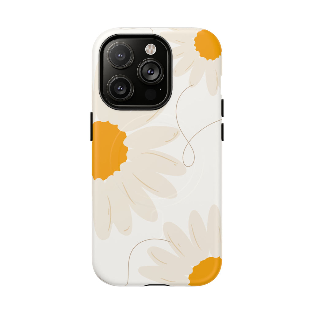 Daisy Floral Tough Magnetic Phone Case