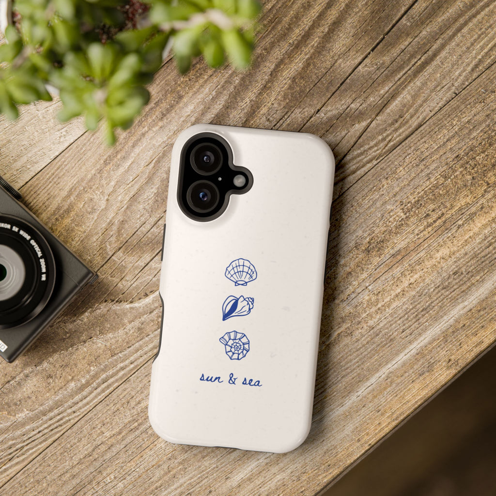 Sea Shells Phone Case — 'sun & sea' Magnetic Impact-Resistant Case