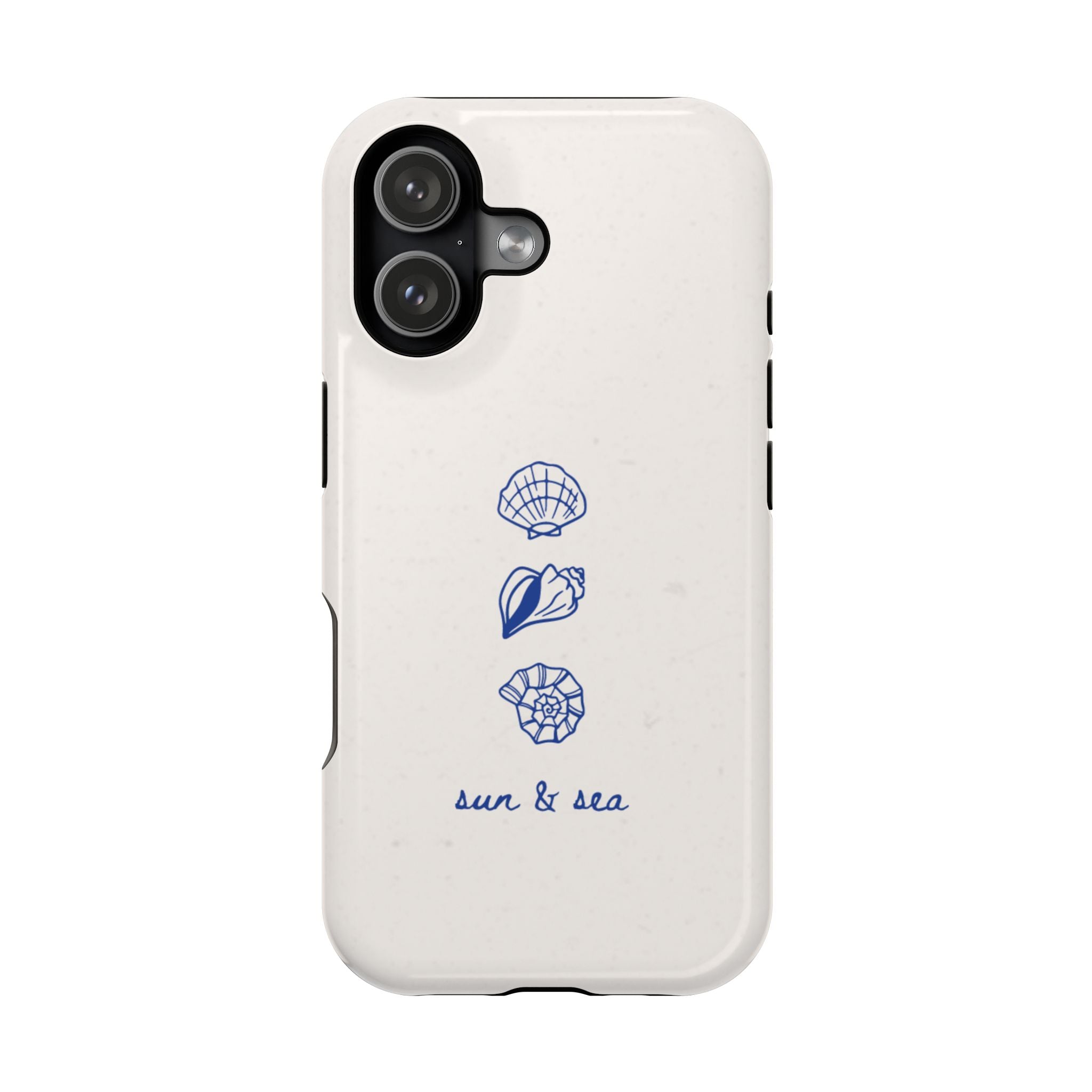 Sea Shells Phone Case — 'sun & sea' Magnetic Impact-Resistant Case