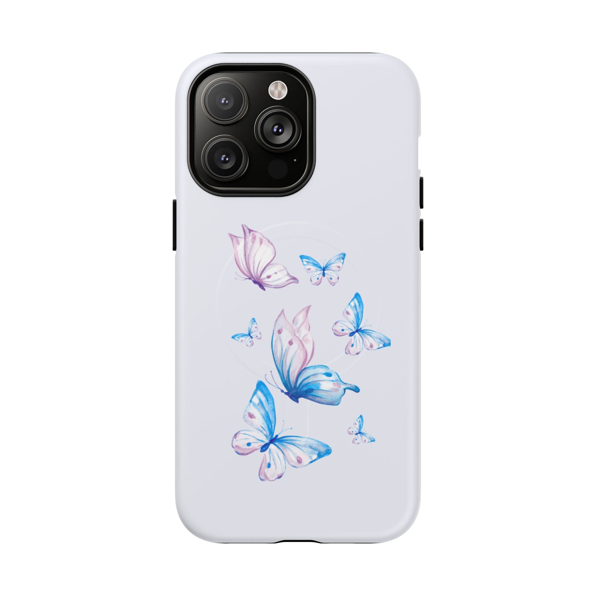 MagSafe Phone Case — Watercolor Butterfly Protective Magnetic Case