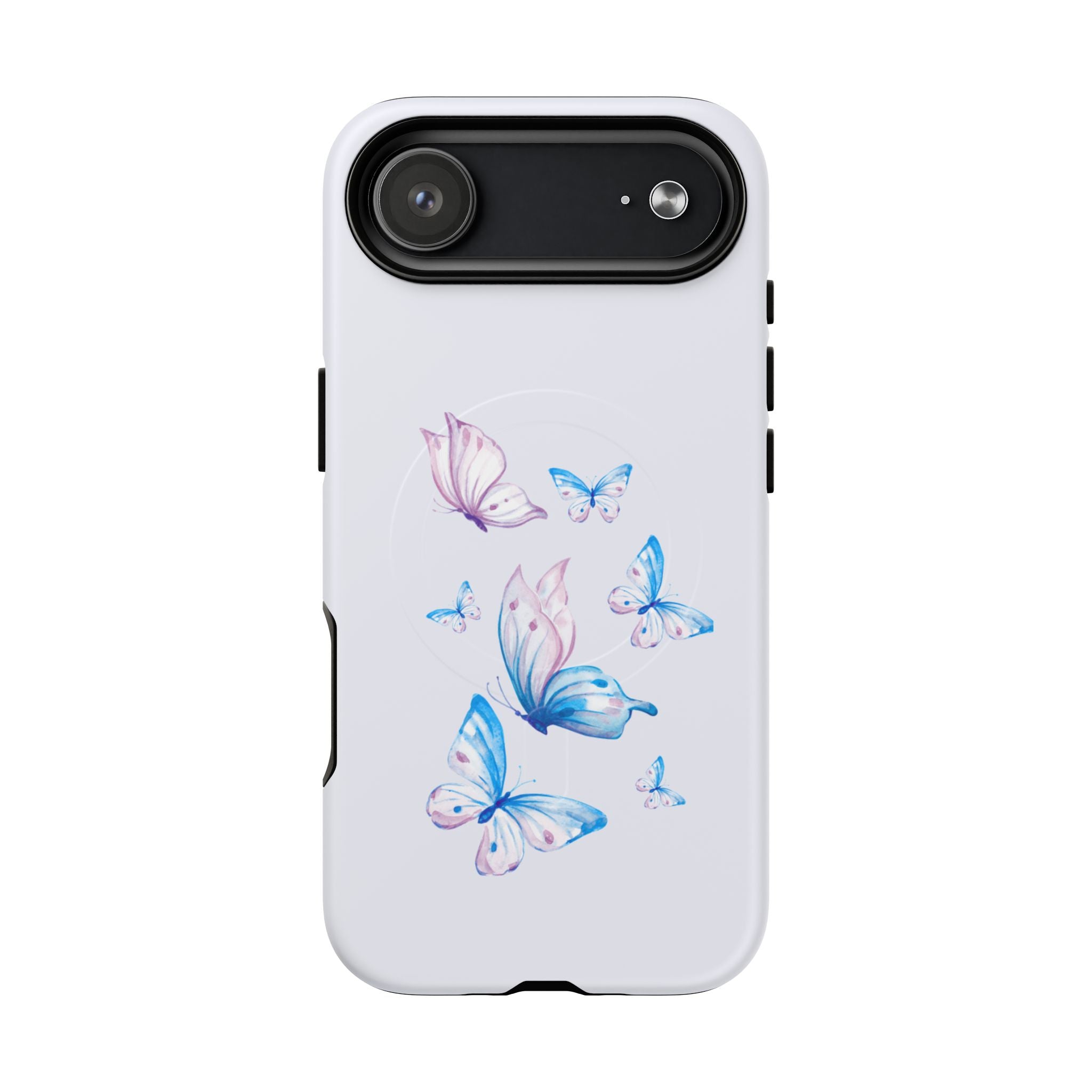 MagSafe Phone Case — Watercolor Butterfly Protective Magnetic Case