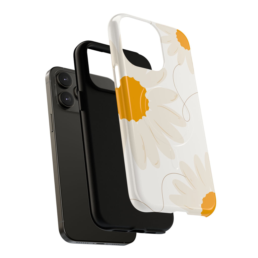 Daisy Floral Tough Magnetic Phone Case