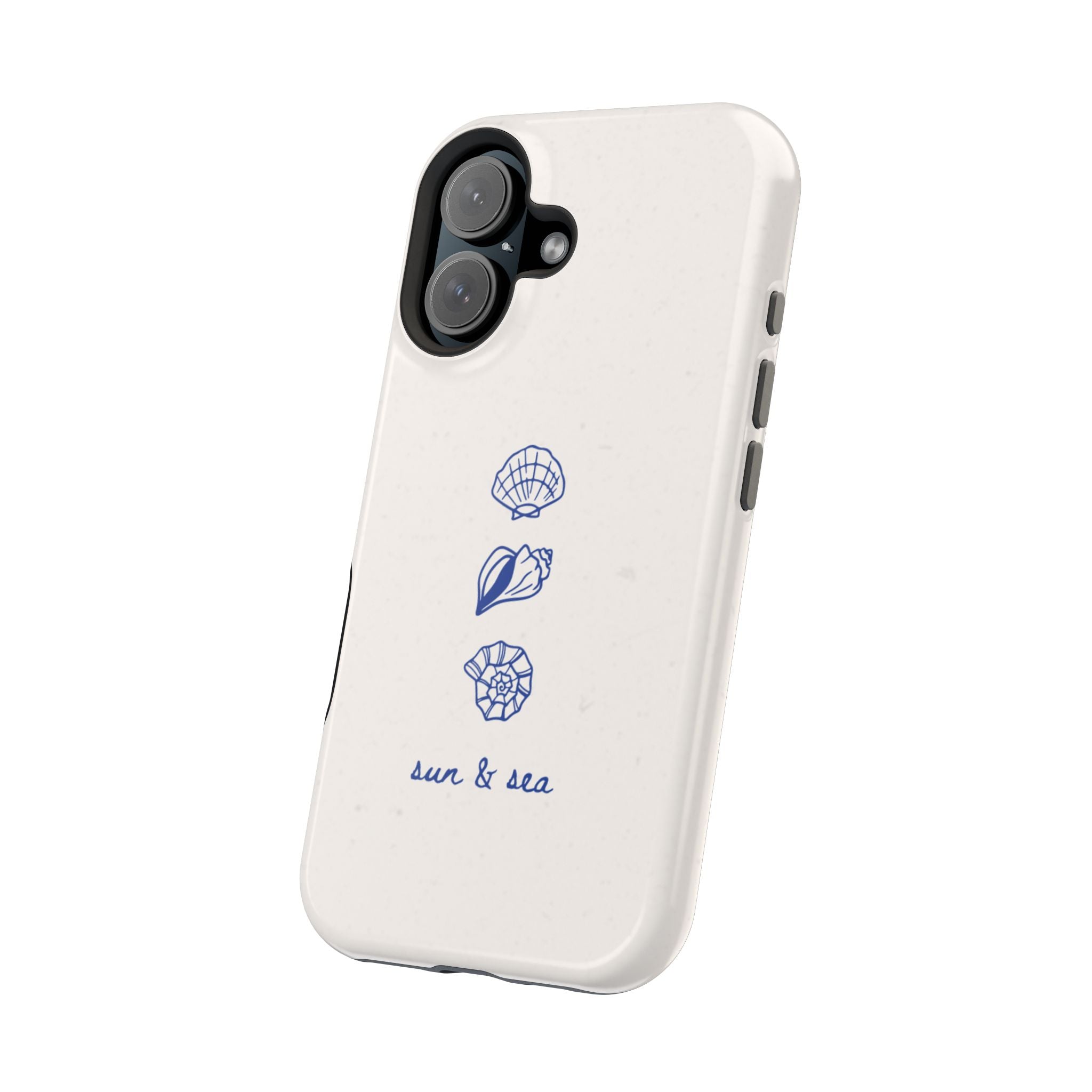 Sea Shells Phone Case — 'sun & sea' Magnetic Impact-Resistant Case
