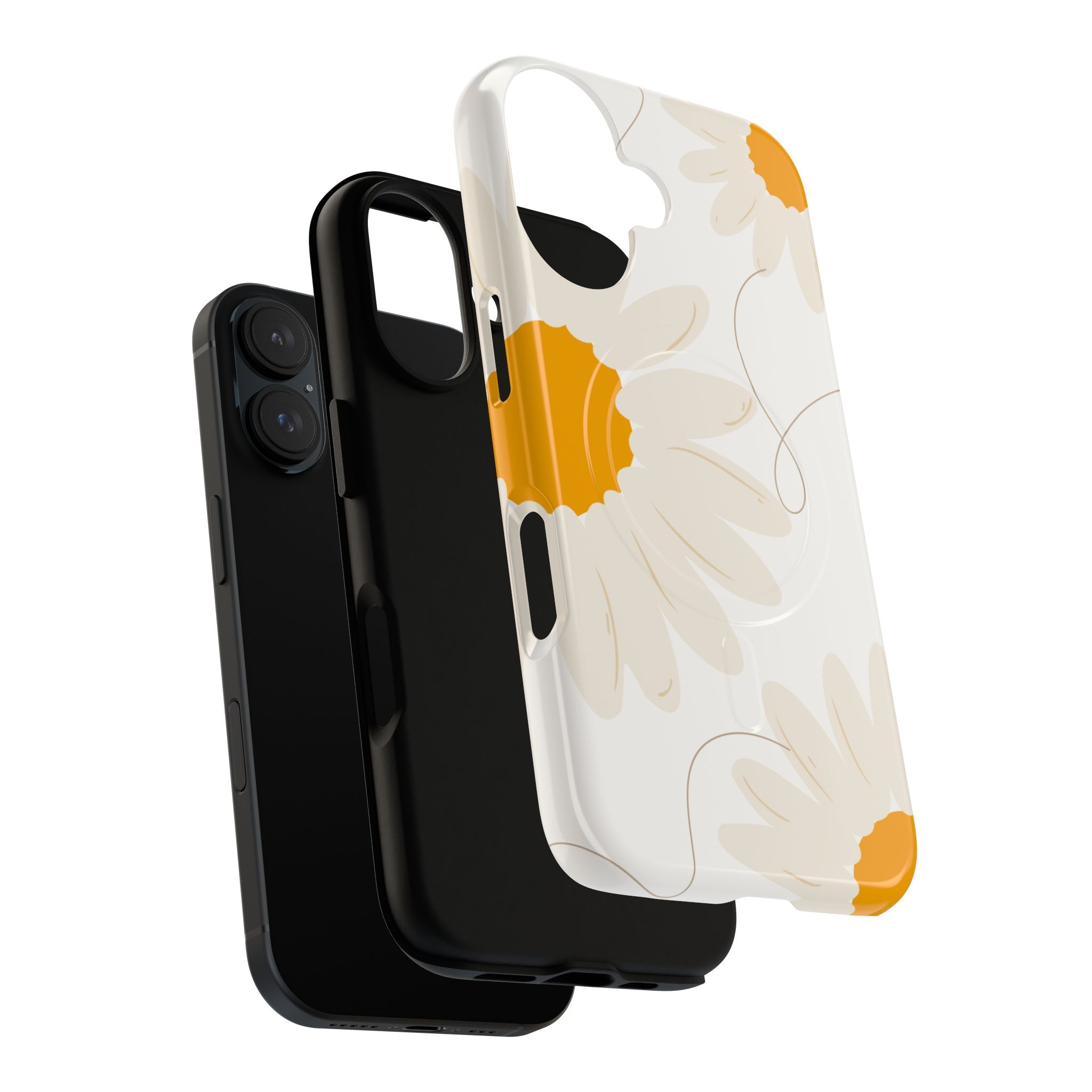 Daisy Floral Tough Magnetic Phone Case