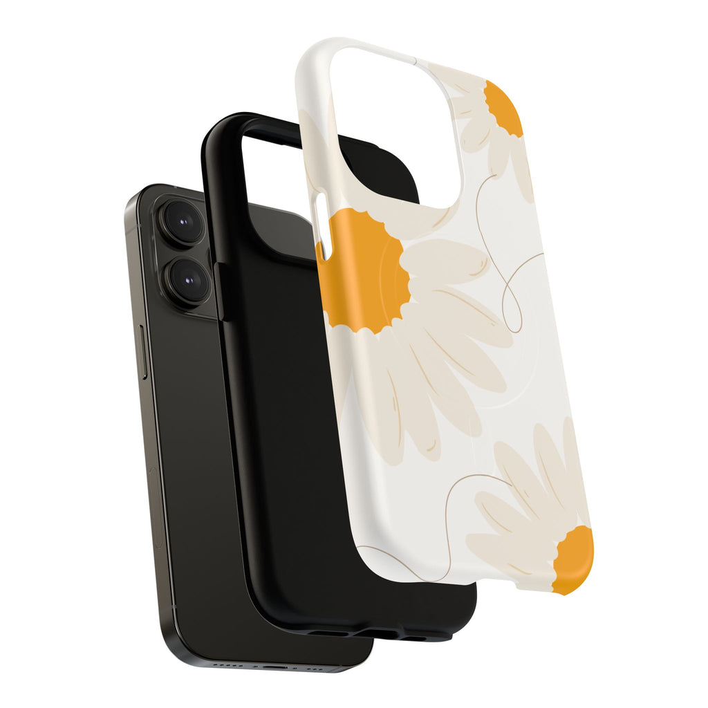 Daisy Floral Tough Magnetic Phone Case