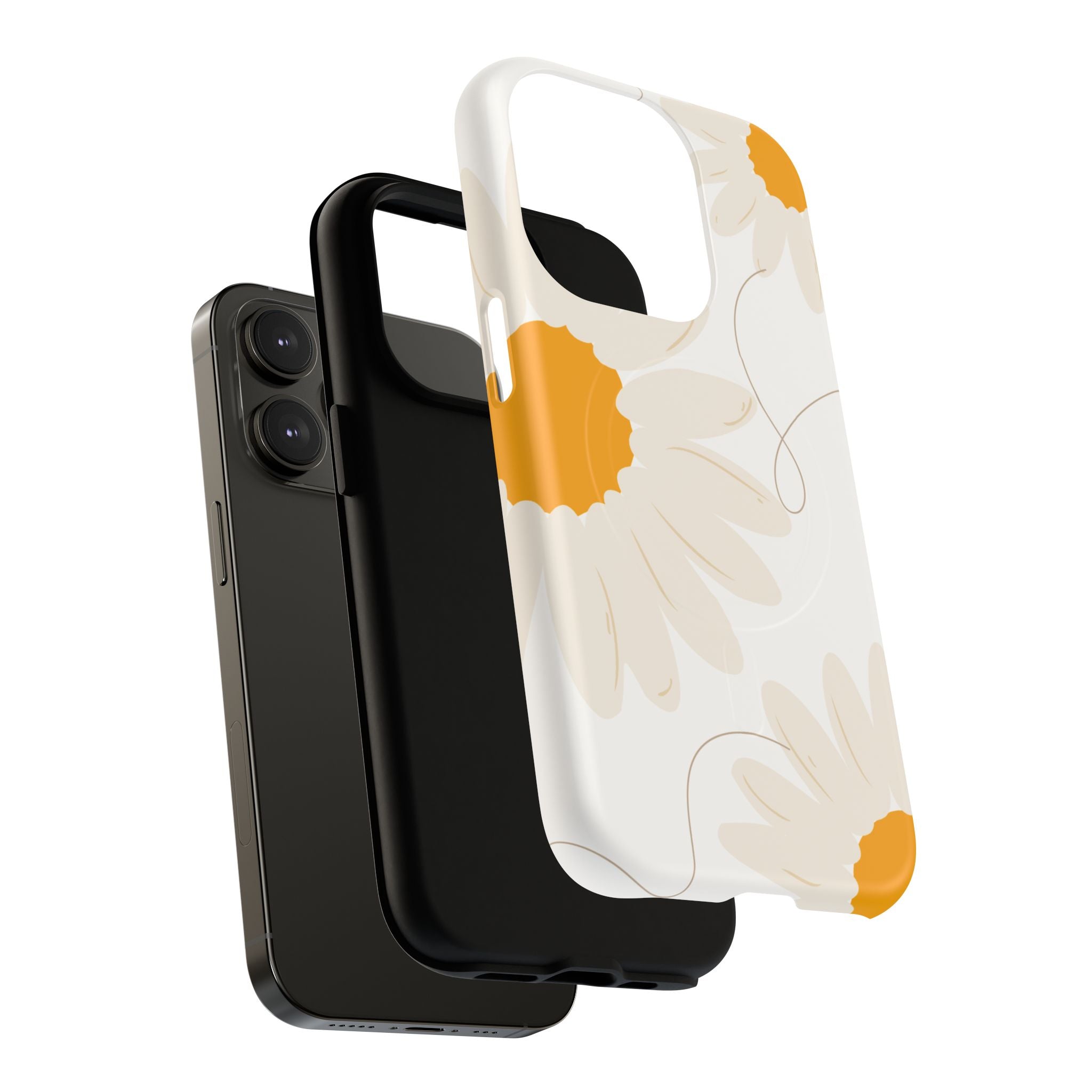 Daisy Floral Tough Magnetic Phone Case