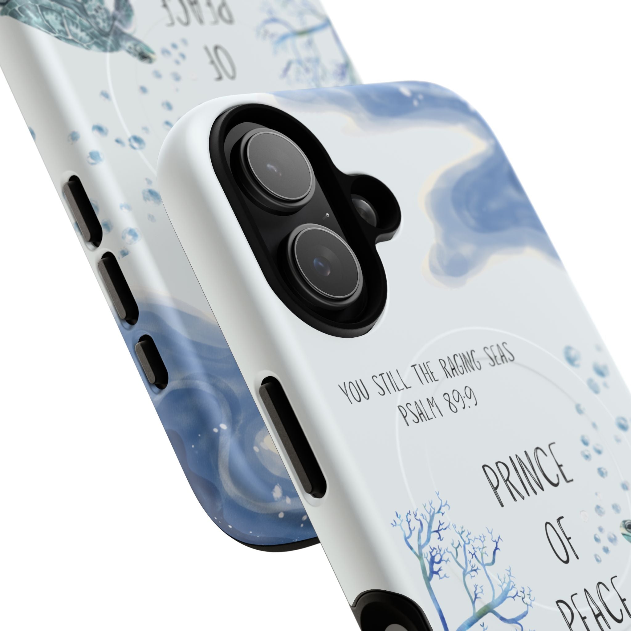 Prince of Peace Phone Case — "You Still the Raging Seas" Christian Magnetic Tough Case