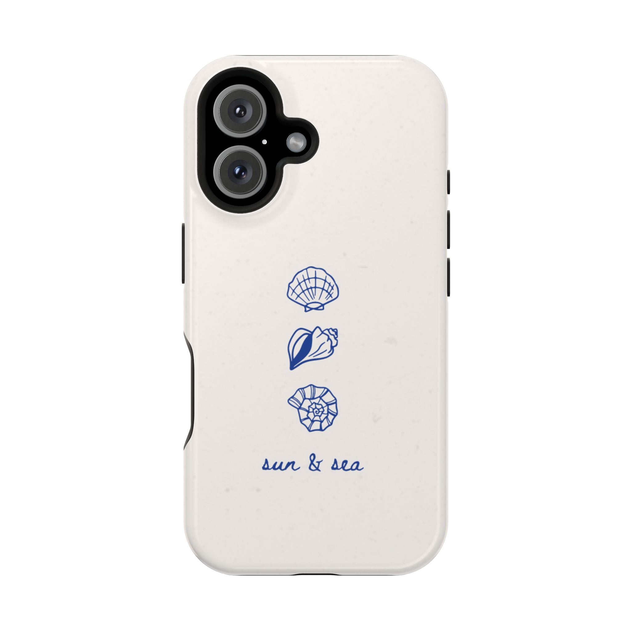 Sea Shells Phone Case — 'sun & sea' Magnetic Impact-Resistant Case