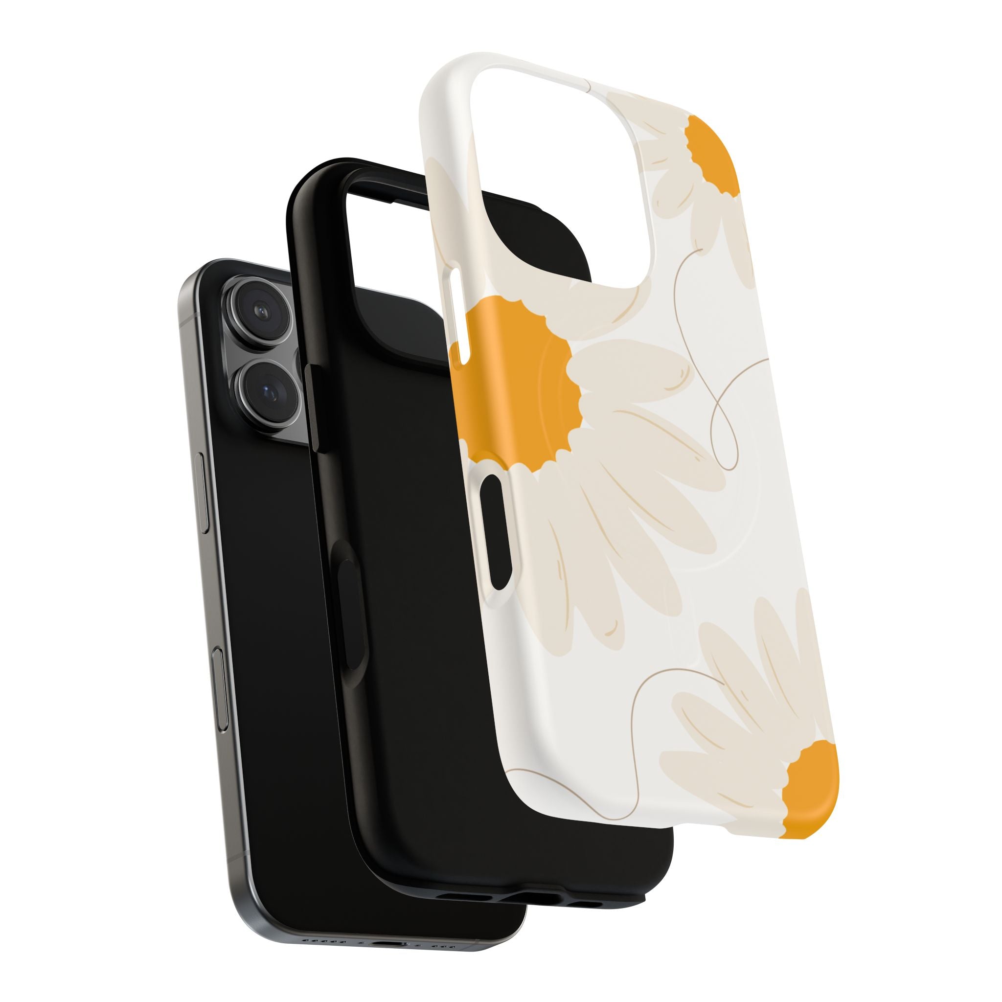 Daisy Floral Tough Magnetic Phone Case