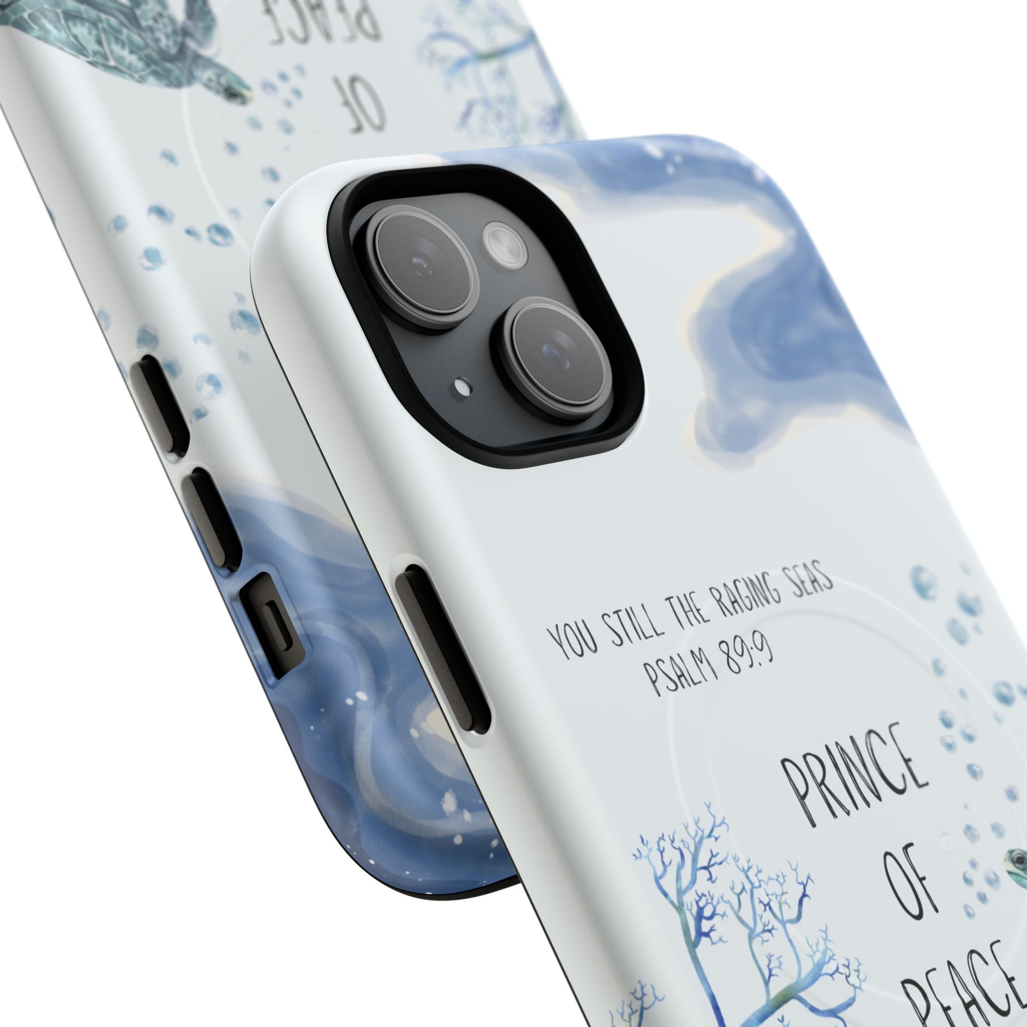 Prince of Peace Phone Case — "You Still the Raging Seas" Christian Magnetic Tough Case