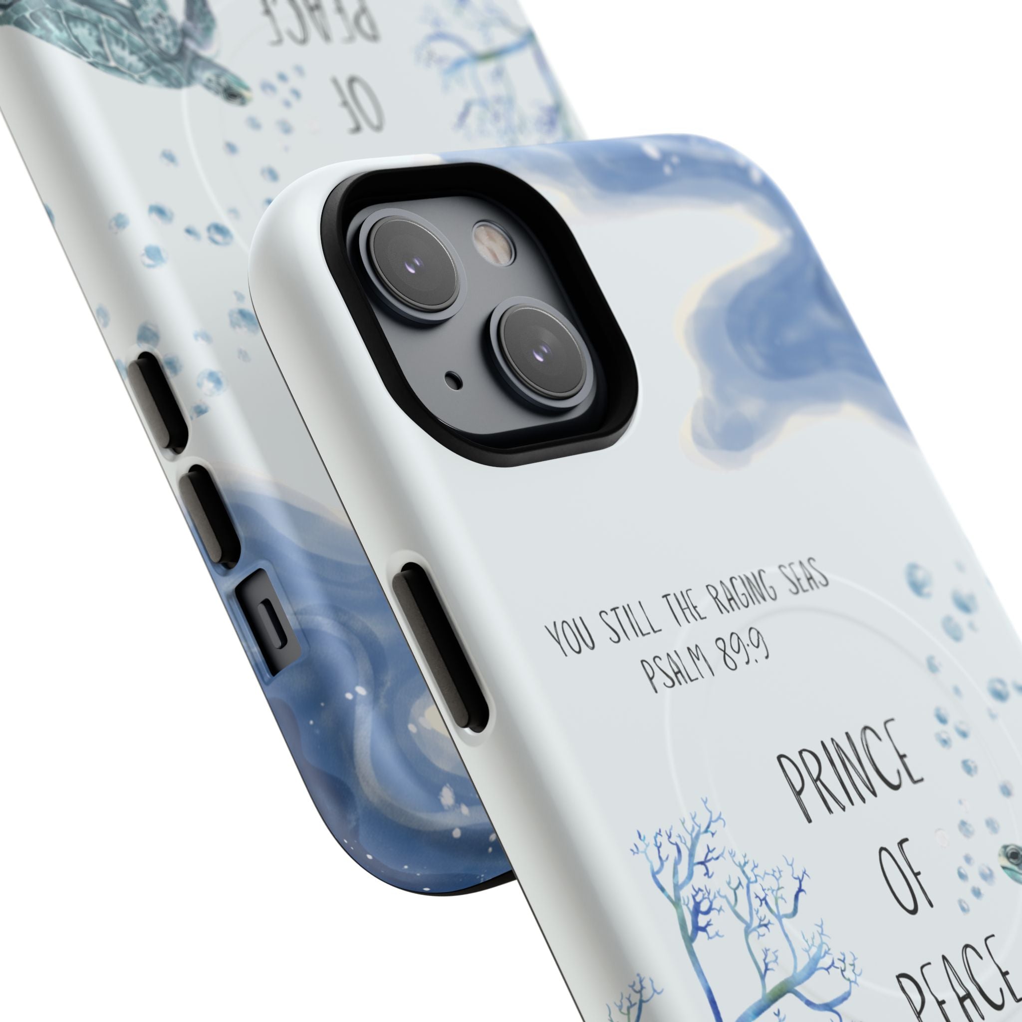 Prince of Peace Phone Case — "You Still the Raging Seas" Christian Magnetic Tough Case