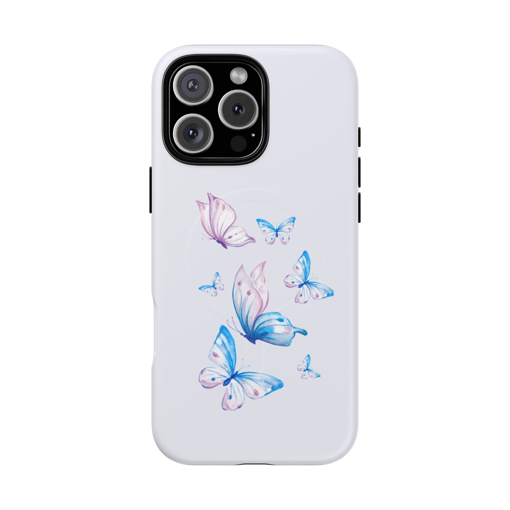 MagSafe Phone Case — Watercolor Butterfly Protective Magnetic Case