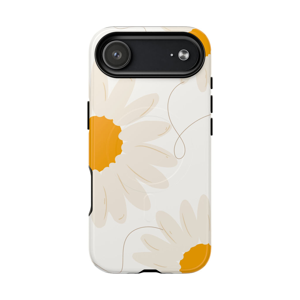 Daisy Floral Tough Magnetic Phone Case
