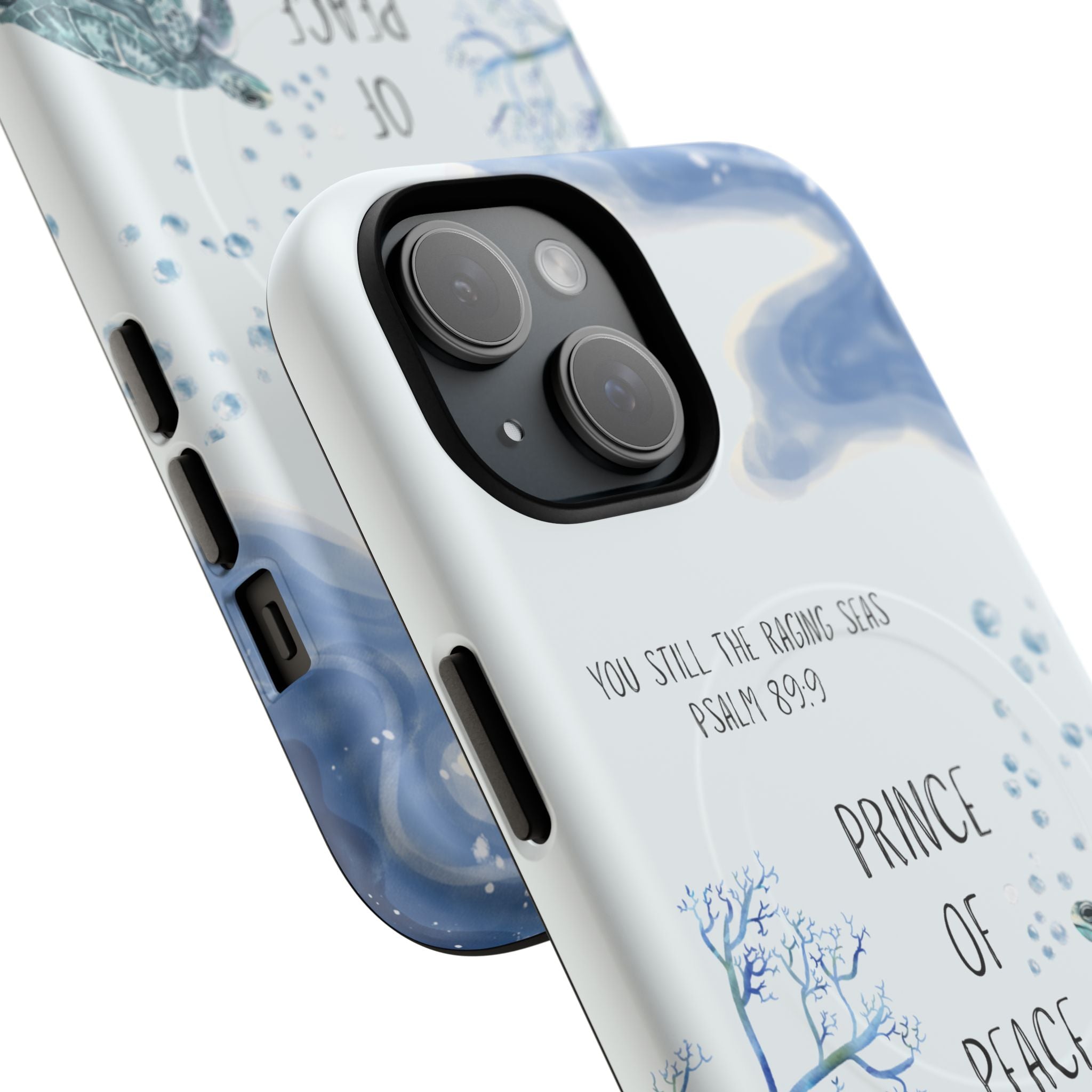Prince of Peace Phone Case — "You Still the Raging Seas" Christian Magnetic Tough Case