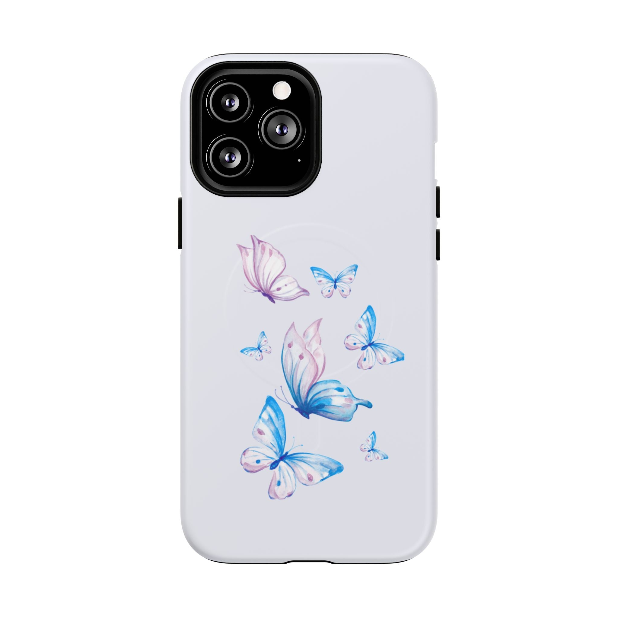 MagSafe Phone Case — Watercolor Butterfly Protective Magnetic Case