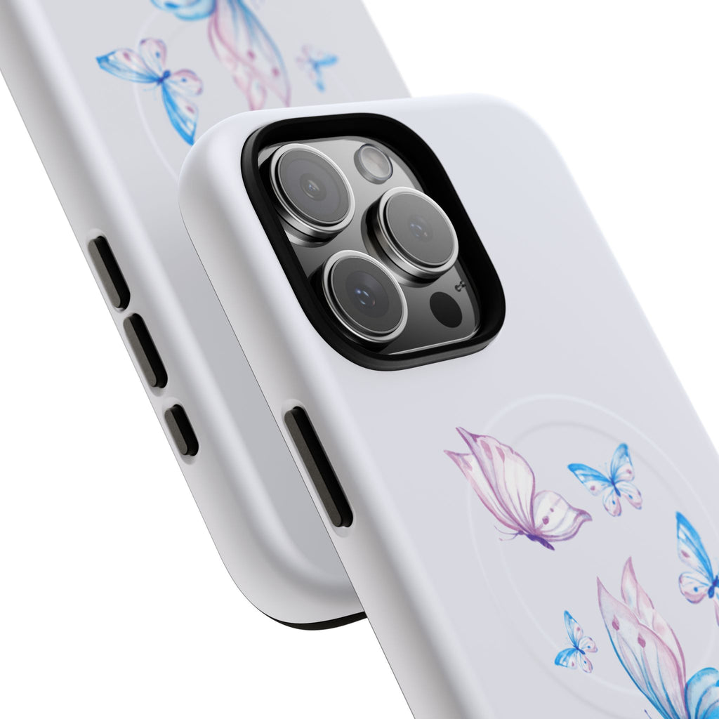 MagSafe Phone Case — Watercolor Butterfly Protective Magnetic Case