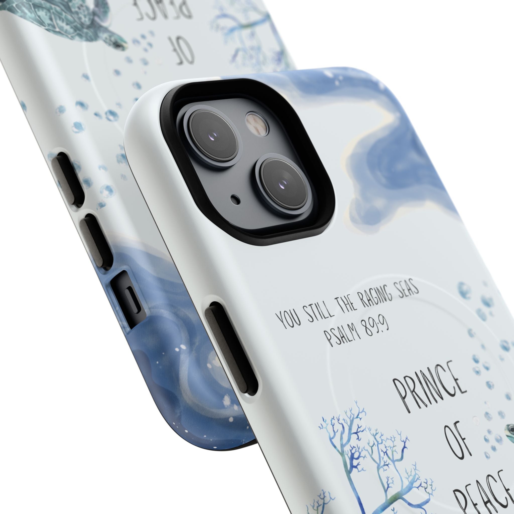 Prince of Peace Phone Case — "You Still the Raging Seas" Christian Magnetic Tough Case